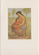 MILANO - LA MAMMA - VANNI ROSSI - GALLERIA D'ARTE SACRA DEI CONTEMPORANEI