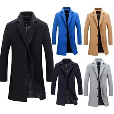 Cappotto uomo invernale trench