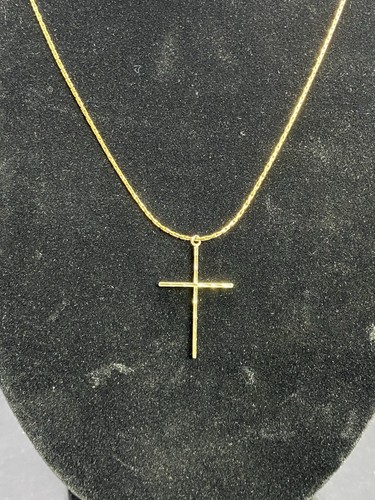Ciondolo croce minimalista