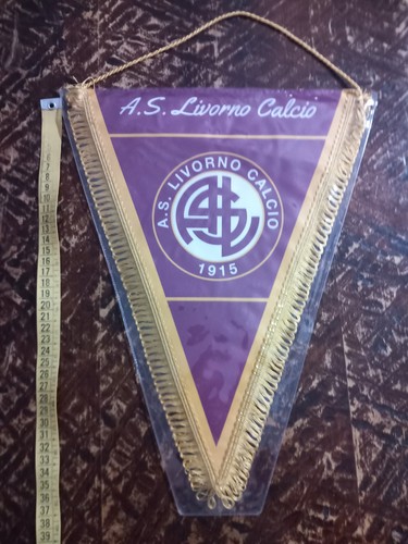 Livorno gagliardetto vintage - gagliardetto,
