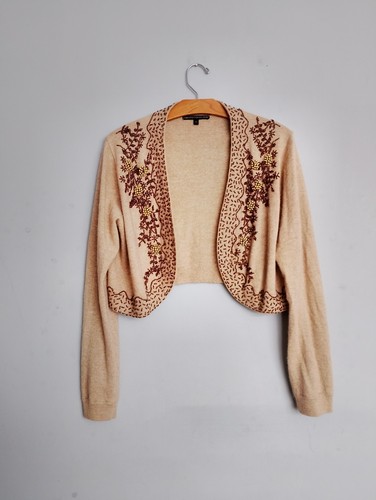 Cardigan bolero misto lana - m&s,