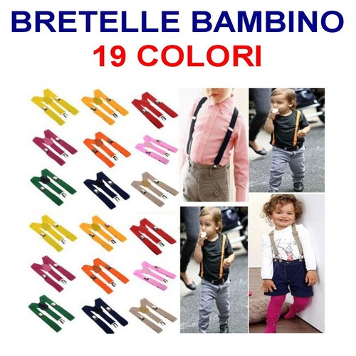 Bretelle bambino regolabili - bretelle,