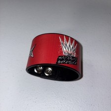 Bracciale Shinsuke Nakamura braccialetto a scatto con bottoni WWE Wrestling 2018 ufficiale