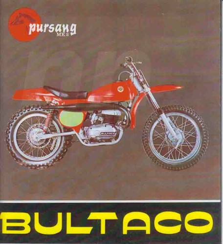 Depliant brochure moto - brochure,