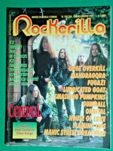Rivista rockerilla cathedral - rivista,