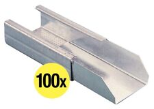 Giunto lineare cartongesso unione profili guide soffitto controsoffitto 100 pz