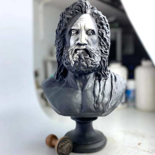 Scultura zeus fatta - fatta, a