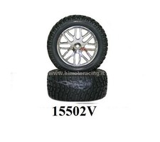 15502V COPPIA RUOTE GOMME E