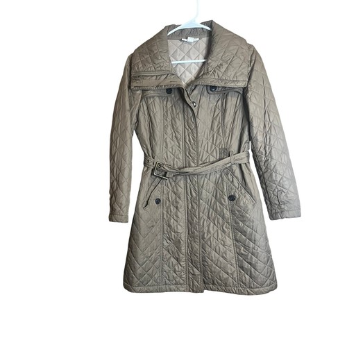 Giacca trench trapuntato