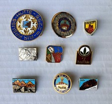 Spilla Vintage Motociclista passi di montagna Giacca di Pelle originali  9 pezzi