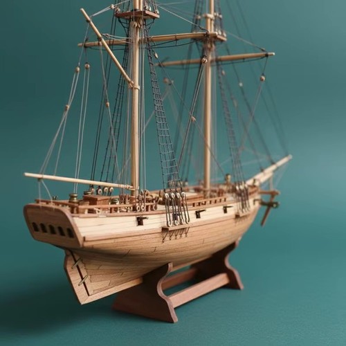 Modellino nave legno kit - in,