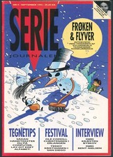 Seriejournalen 9 Frøken & Flyver San Diego rivista fumetti danese 1992 MOLTO RARO
