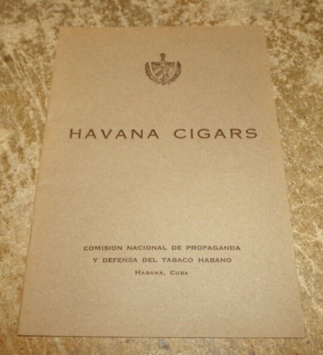 Libretto promo sigari - libretto, avana