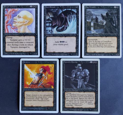Mtg revised black deck lotto - mtg, |