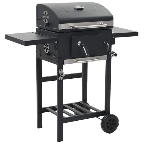 Carrello affumicatore griglia