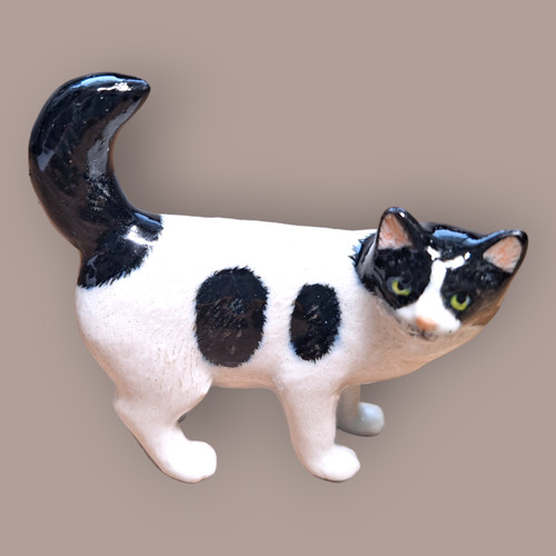 Minifigurina porcellana gatto