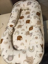 Culla da Viaggio Portatile per Bambino 0-8M, Lettino Portatile da Viaggio, Pieghevole