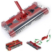 SCOPA ELETTRICA ROTANTE ASPIRAPOLVERE MANICO RUOTANTE SWIVEL SWEEPER SENZA FILI