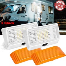 2x Lampada LED da esterno 12V luce porta roulotte camper caravan IP65 impermeabile