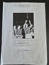Autografo  autograph originale