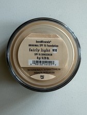 fondotinta bareMinerals ampio spettro SPF 15 N10 abbastanza leggero 8g