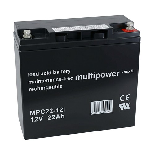 Multipower mpc22 12i 12v 22ah - mpc22-12i,