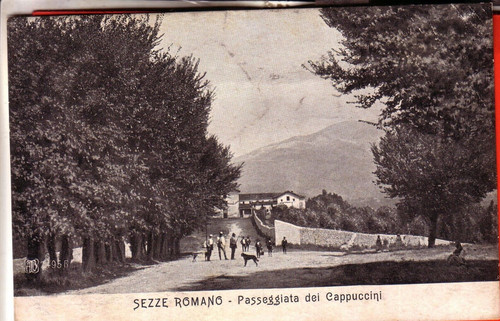 Cartolina sezze romano - romano,