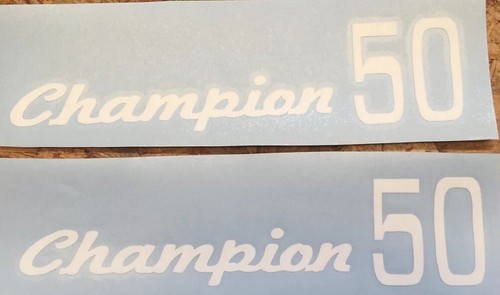 Coppia adesivi champion - coppia, 50