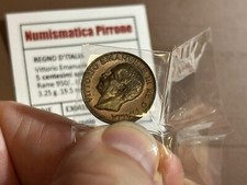 5 Centesimi 1923 Spiga FDC