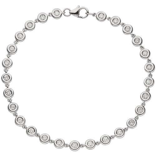 Bracciale tennis 5mm con - tennis, 4,5mm