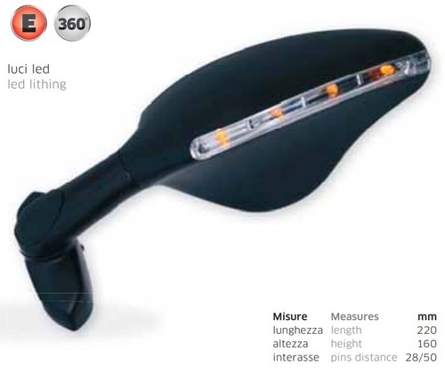 Coppia specchietti retrovisore - coppia,