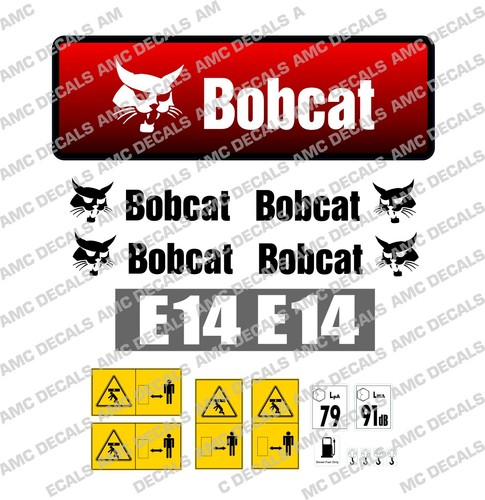 Bobcat e14 2014 mini digger - bobcat,