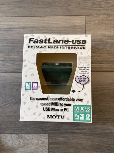 Motu fastlane usb interfaccia - motu,