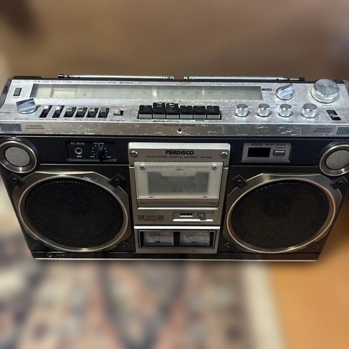 Hitachi trk 8180 boombox - hitachi, trk-8180