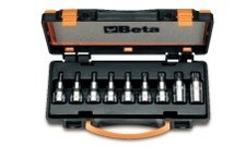 Beta 009200546 920 TX/C9 9pz Avvitatori a Presa Lunga per Vite Torx in Valigetta 1/2in DR