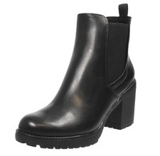 Marco Tozzi Tronchetti Con Tacco Nero - Taglia 40 [25.1cm] Scarpe Donna