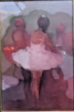 Quadro - Olio su tela - FRANCO CURATTI - "BALLERINE"