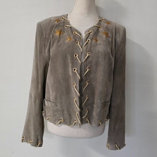 Giacca pelle scamosciata - giacca,