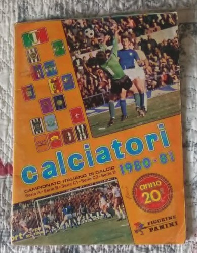 Album calciatori figurine - album,
