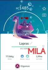 Shiny Lapras Gigamax - Pokemon Go