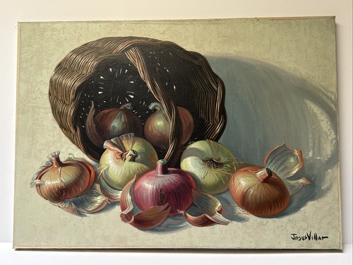 Quadro metà secolo - quadro, cipolle