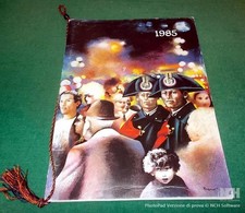 CALENDARIO dell'Arma dei CARABINIERI del 1985 con cordoncino buono/ottimo stato