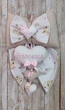 Fiocco Nascita Bimba Nome Personalizzato