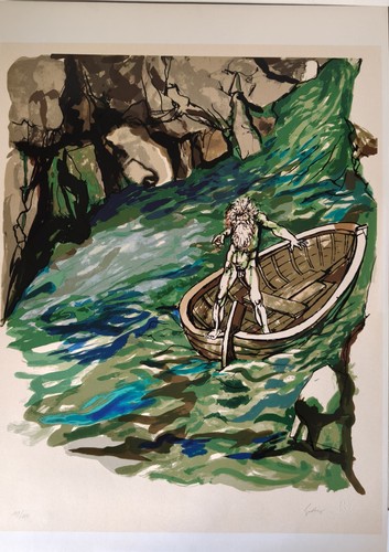Litografia renato guttuso - litografia, di