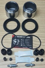 KIT REVISIONE X 2 PINZE FRENO ANTERIORI MITSUBISHI L200 DAL 1996 AL 2007 (PIS...