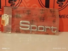ALFA ROMEO 33 SIGLA FREGIO MODELLO POSTERIORE "SPORT" 60505196