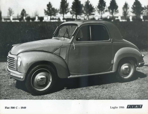 Fotografia originale fiat 500 - fotografia,