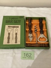 Vintage 3 Piece Bar Set In