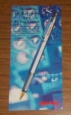 Rara Pubblicità ROTRING 600