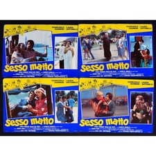 fotobuste SESSO MATTO laura antonelli giancarlo giannini dino risi borboni F206